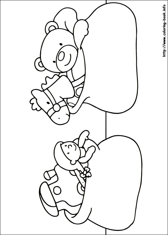 Saint Nicholas coloring picture