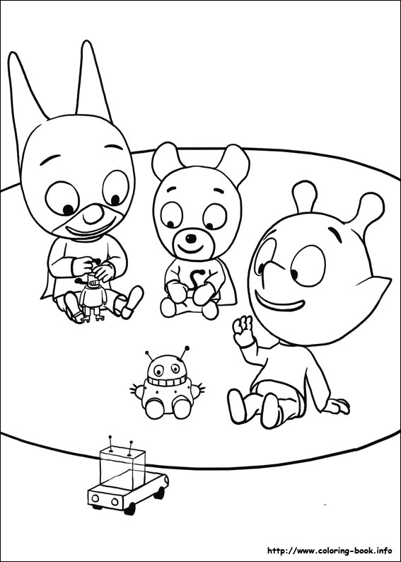 SamSam coloring picture