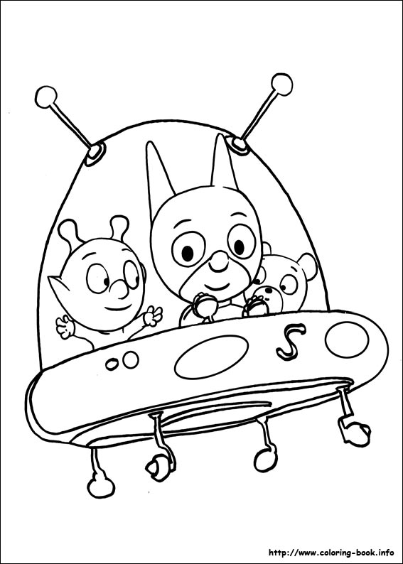 SamSam coloring picture