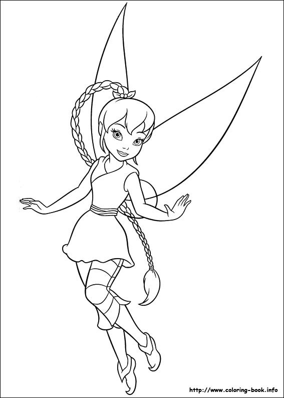 Secret of the Wings coloring picture