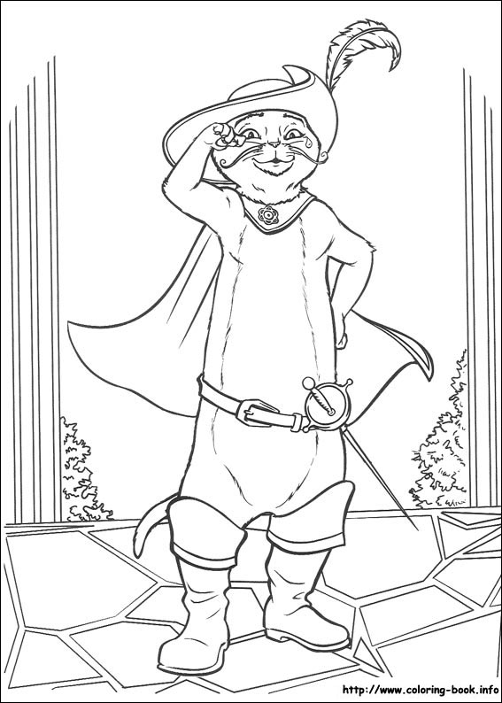 Shrek coloring picture