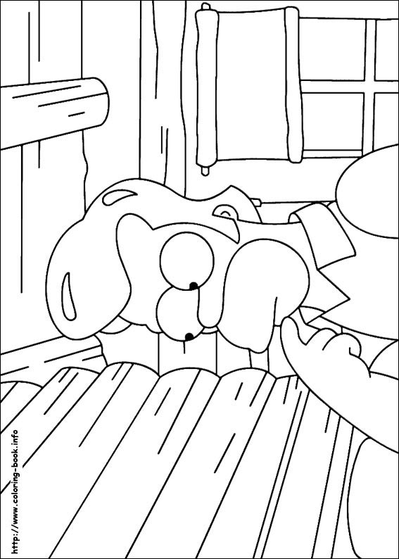 The Simpsons coloring picture