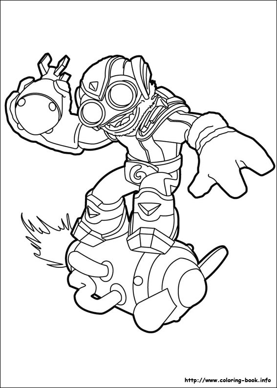 Skylanders coloring picture