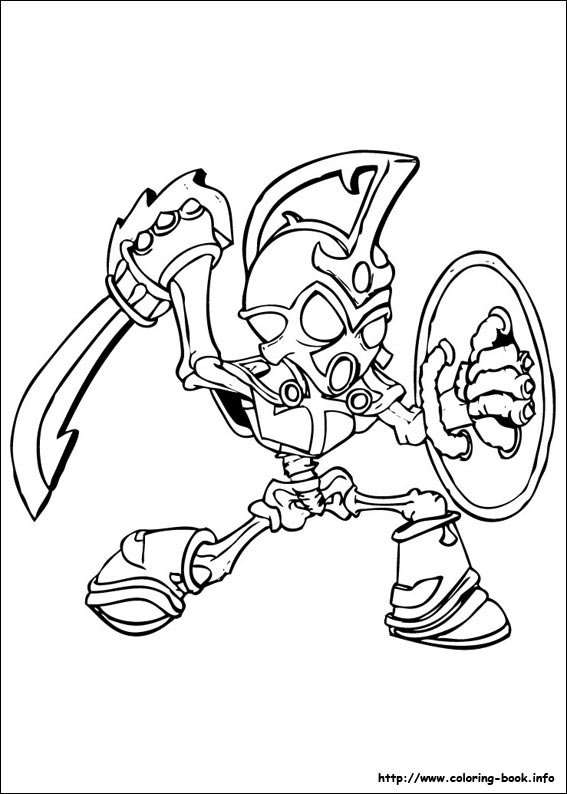 Skylanders coloring picture