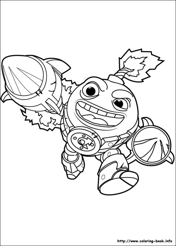 Skylanders coloring picture