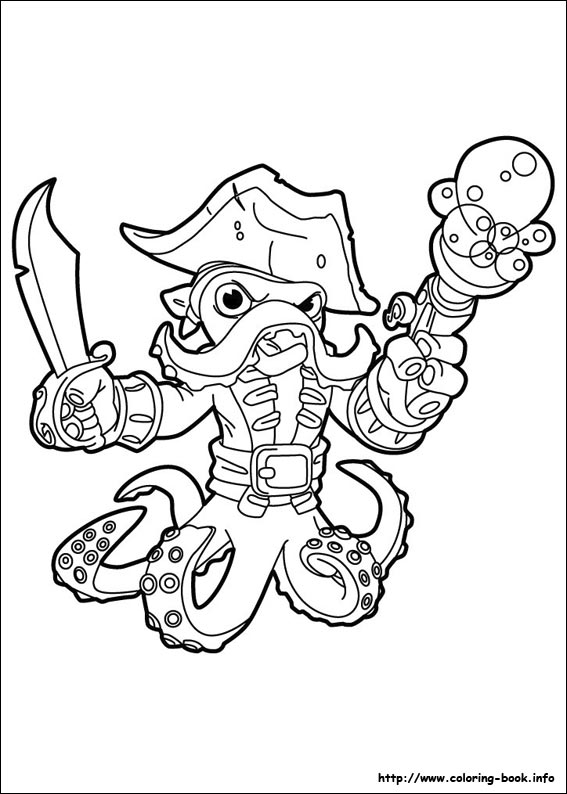 Skylanders coloring picture