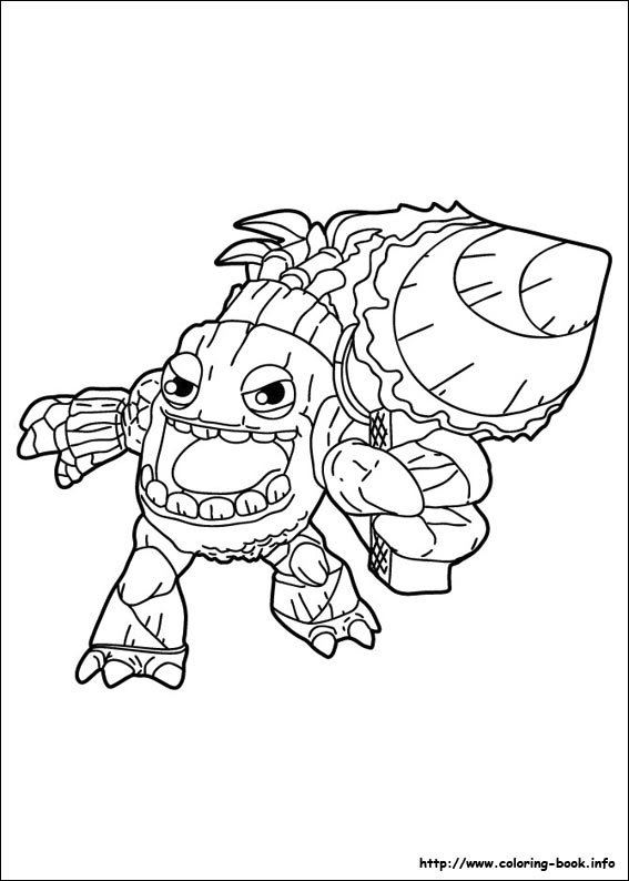 Skylanders coloring picture