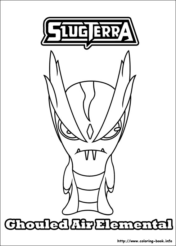 Slugterra coloring picture