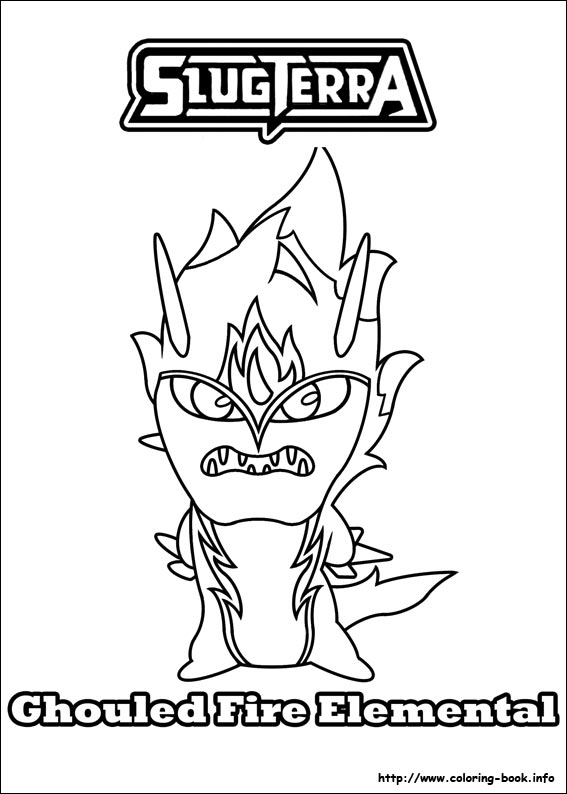 Slugterra coloring picture