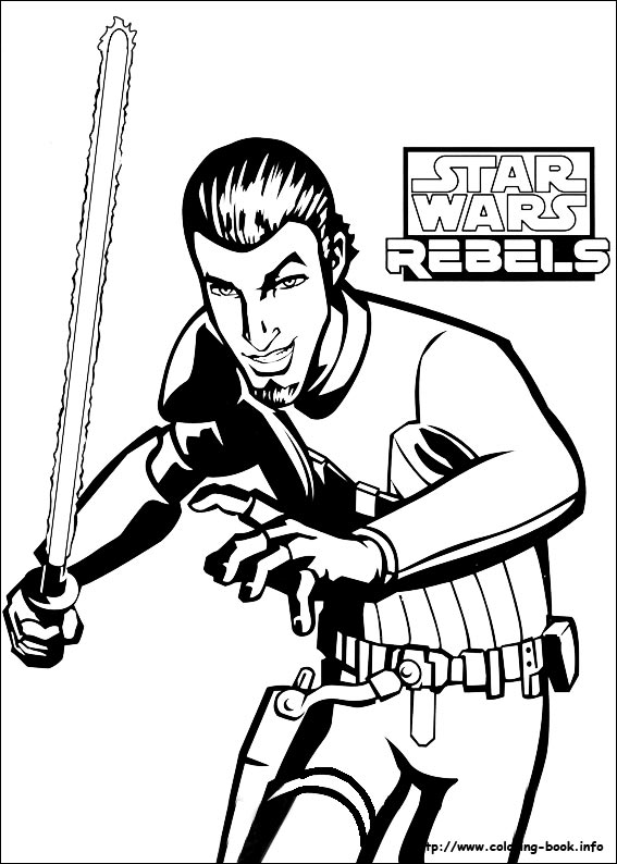 Star Wars Rebels coloring picture