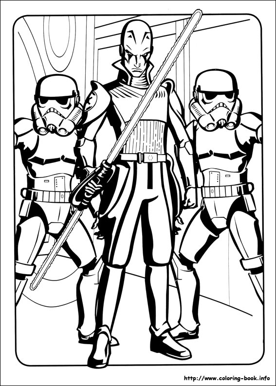 Star Wars Rebels coloring picture