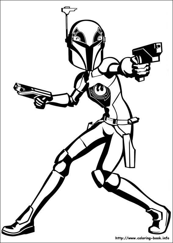 Star Wars Rebels coloring picture