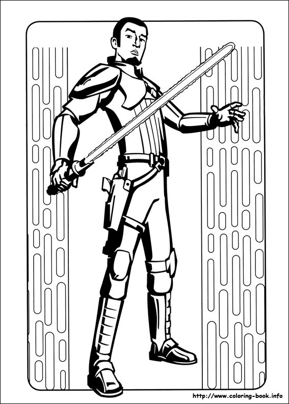 Star Wars Rebels coloring picture