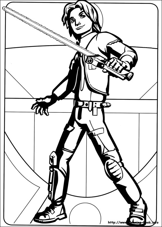 Star Wars Rebels coloring picture