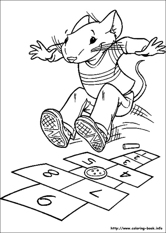 Stuart Little coloring picture