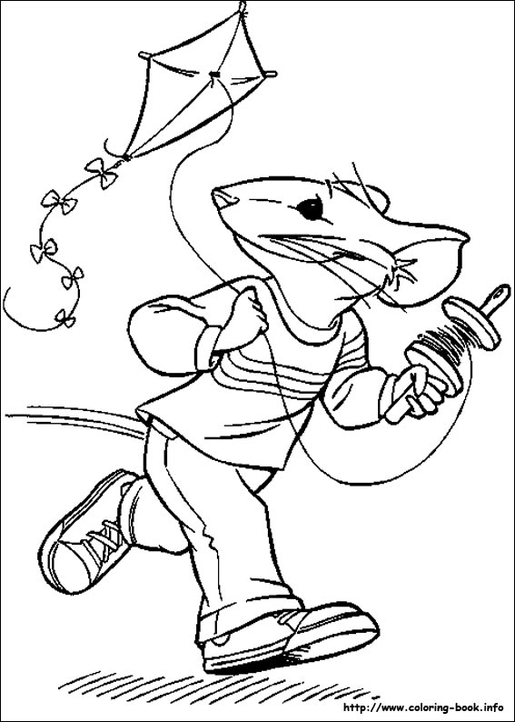 Stuart Little coloring picture