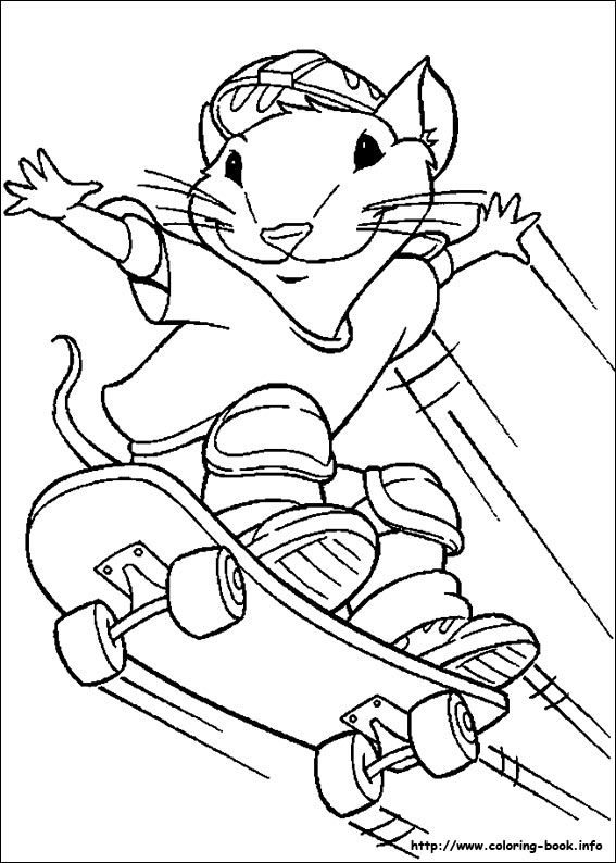 Stuart Little coloring picture