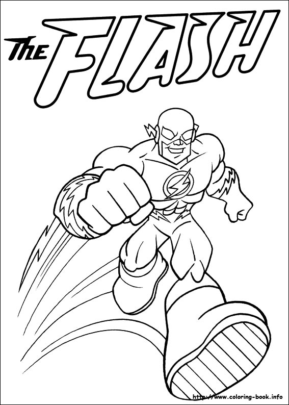 Super Friends coloring picture