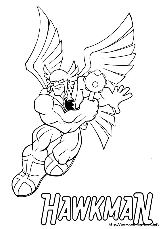 Super Friends coloring picture