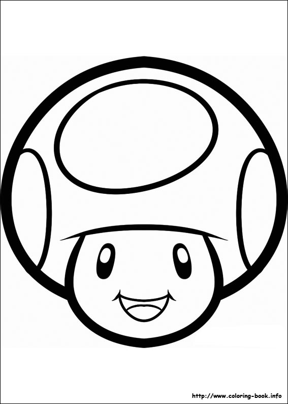 Super Mario Bros. coloring picture