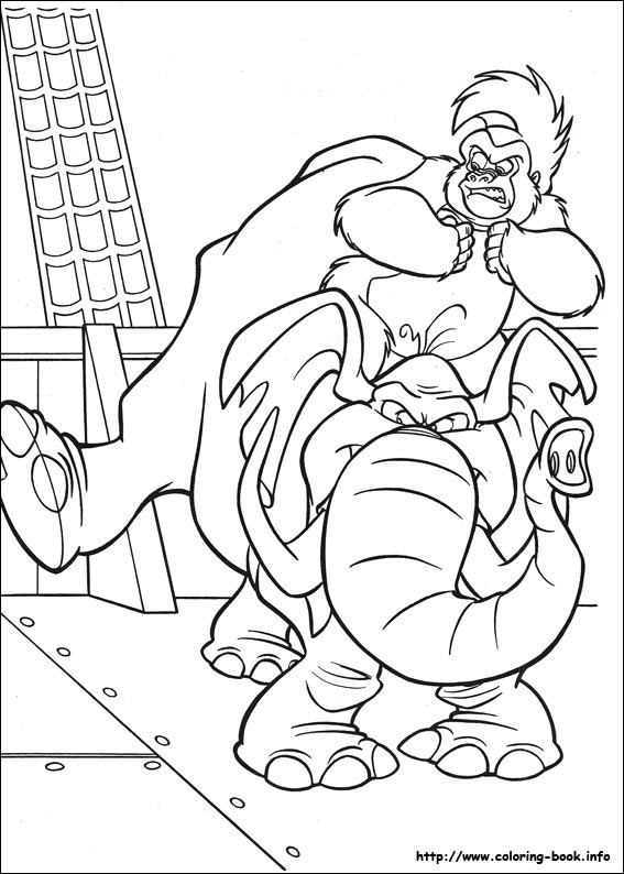 Tarzan coloring picture