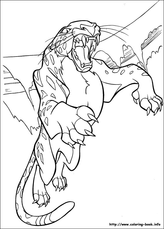 Tarzan coloring picture