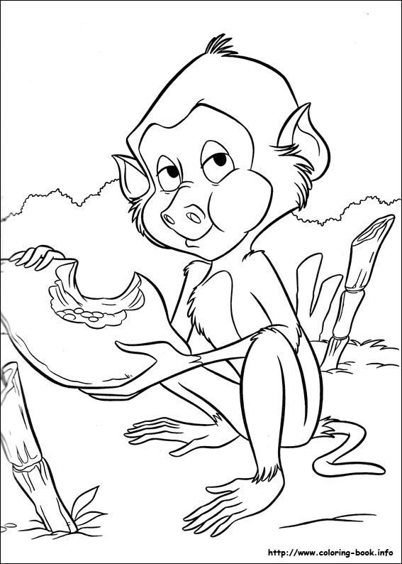 Tarzan coloring picture