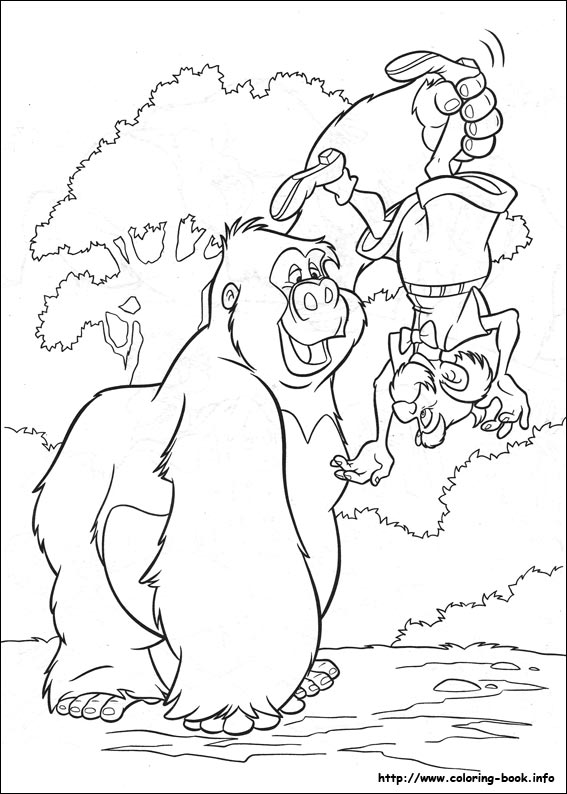 Tarzan coloring picture