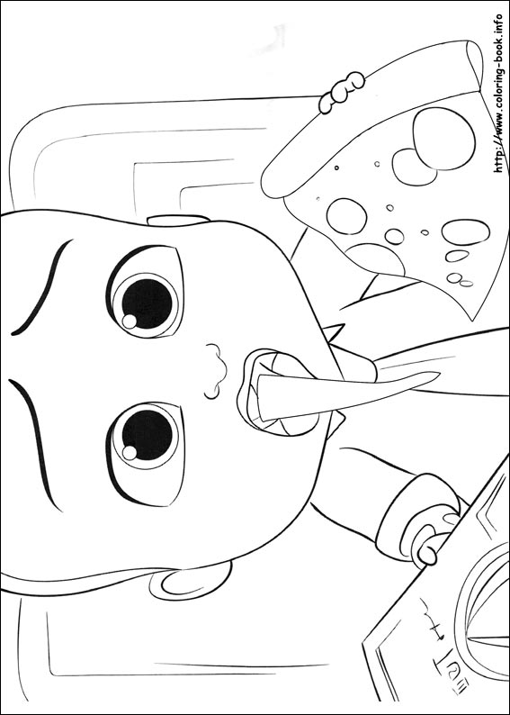 The Boss Baby coloring picture