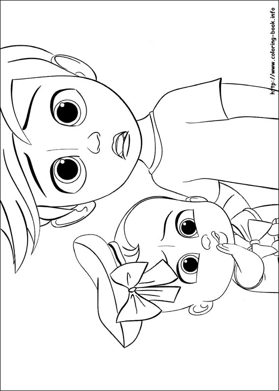 The Boss Baby coloring picture