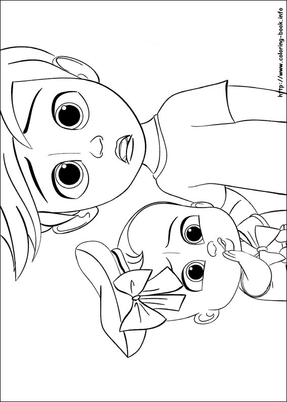 The Boss Baby coloring picture