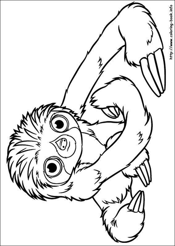 The Croods coloring picture