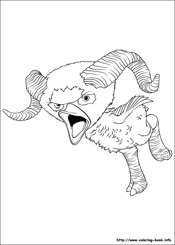 The Croods coloring picture