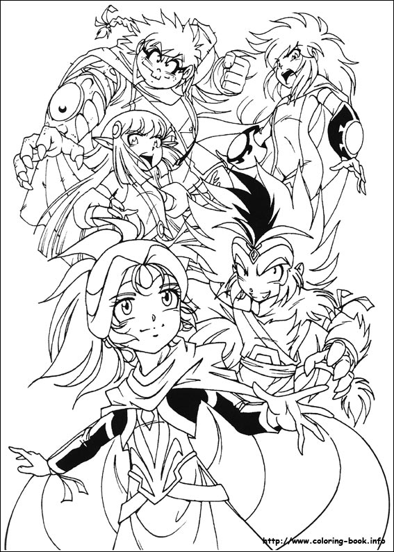 The Legendaries coloring picture