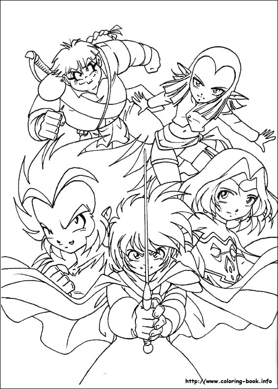 The Legendaries coloring picture