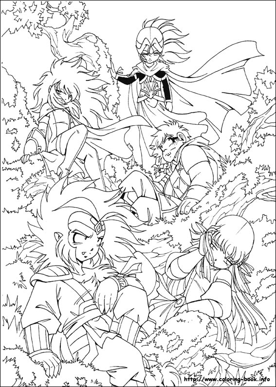 The Legendaries coloring picture