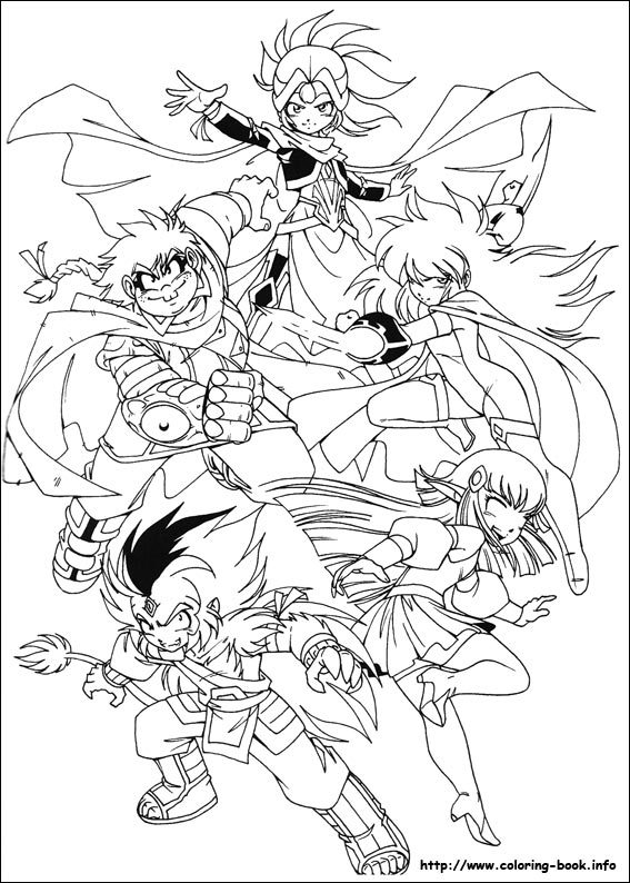 The Legendaries coloring picture