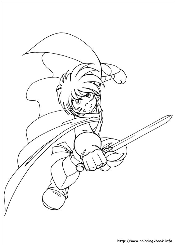 The Legendaries coloring picture