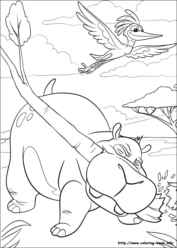 The Lion Guard coloring picture