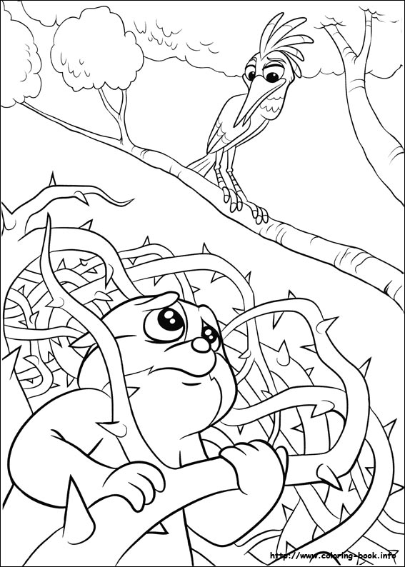 The Lion Guard coloring picture