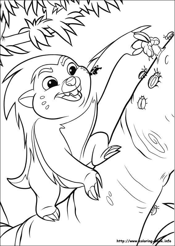 The Lion Guard coloring picture