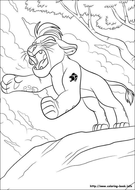 The Lion Guard coloring picture