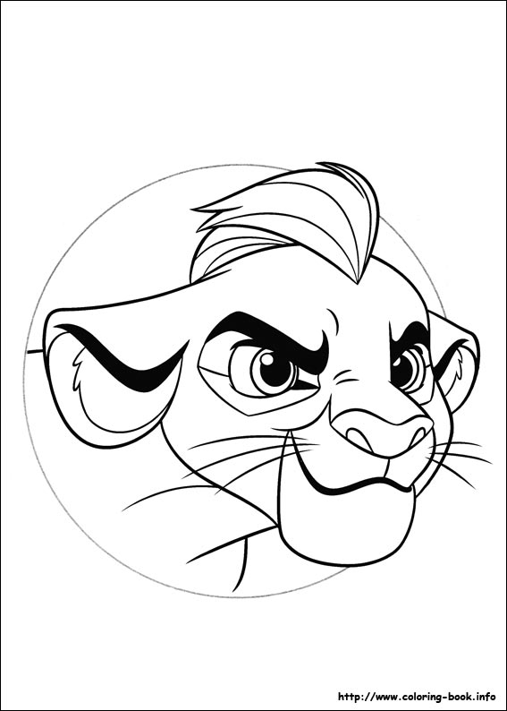 The Lion Guard coloring picture