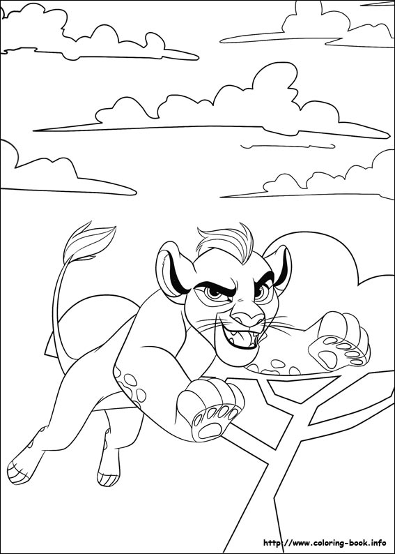 The Lion Guard coloring picture