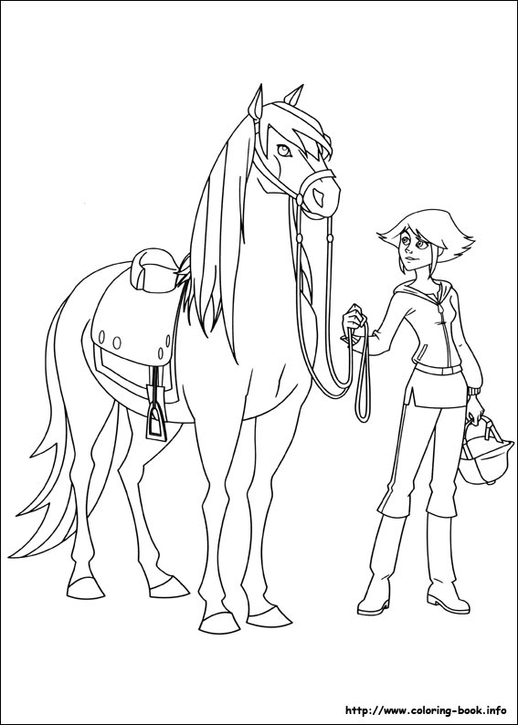 The Ranch coloring picture