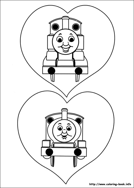 Thomas and Friends coloring picture