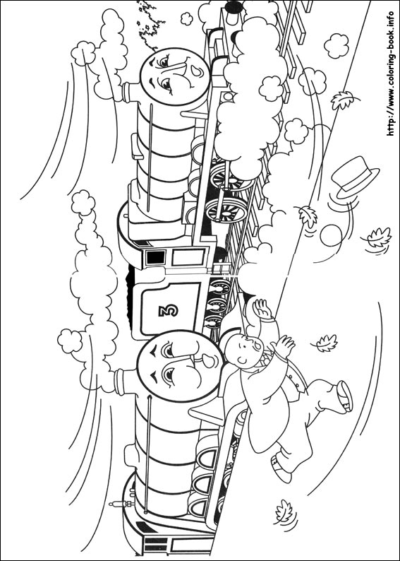 Thomas and Friends coloring picture