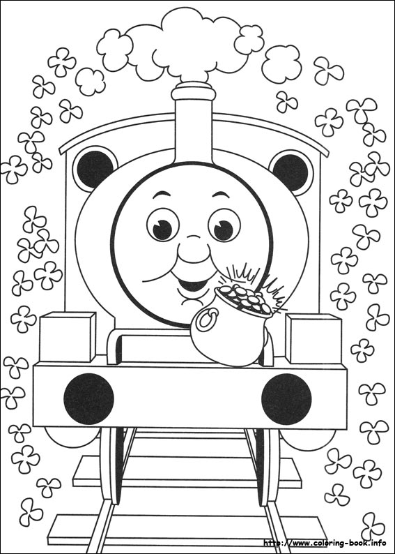 Thomas and Friends coloring picture