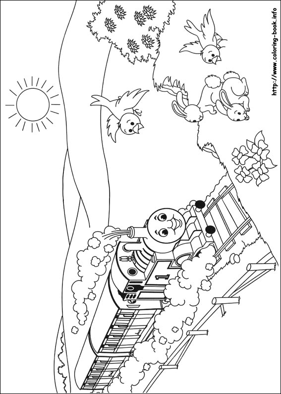 Thomas and Friends coloring picture