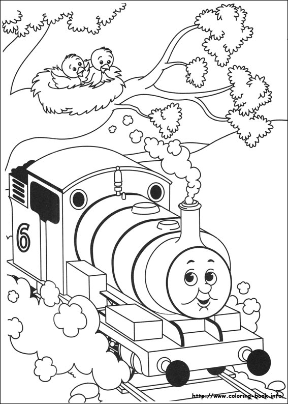 Thomas and Friends coloring picture